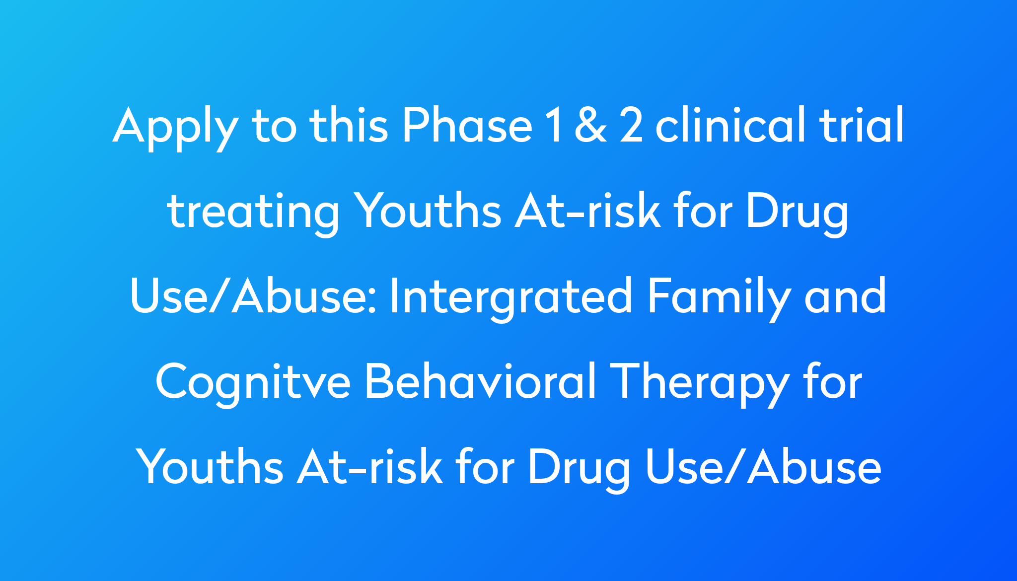 Intergrated Family And Cognitve Behavioral Therapy For Youths At risk intergrated-family-and-cognitve-behavioral-therapy-for-youths-at-risk